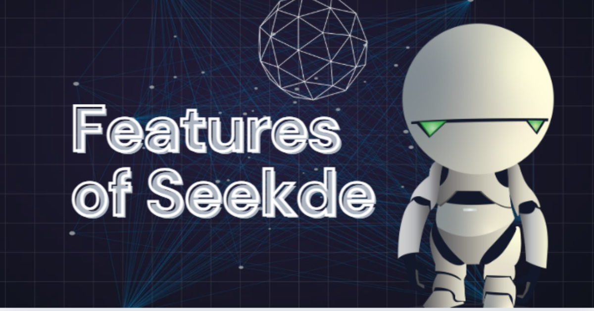 Seekde platform interface showing practical online learning features and organized learning paths.