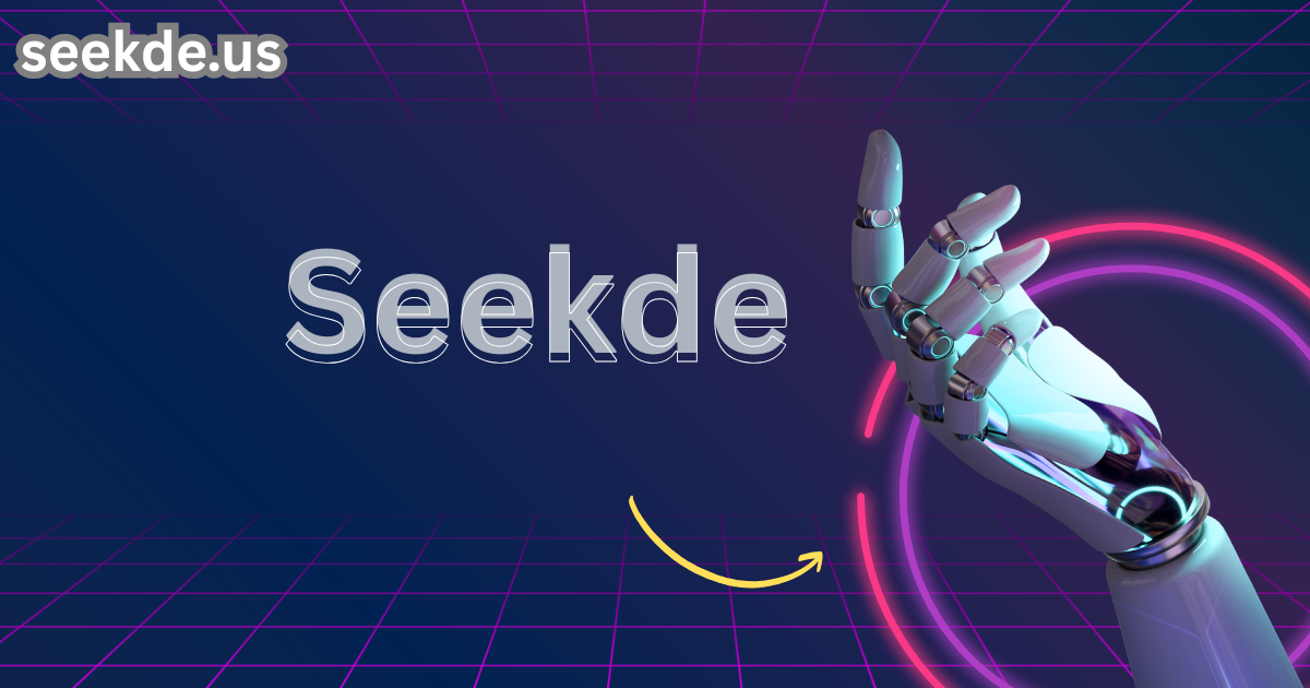 Seekde home page showing structured online learning paths and skill-focused courses.