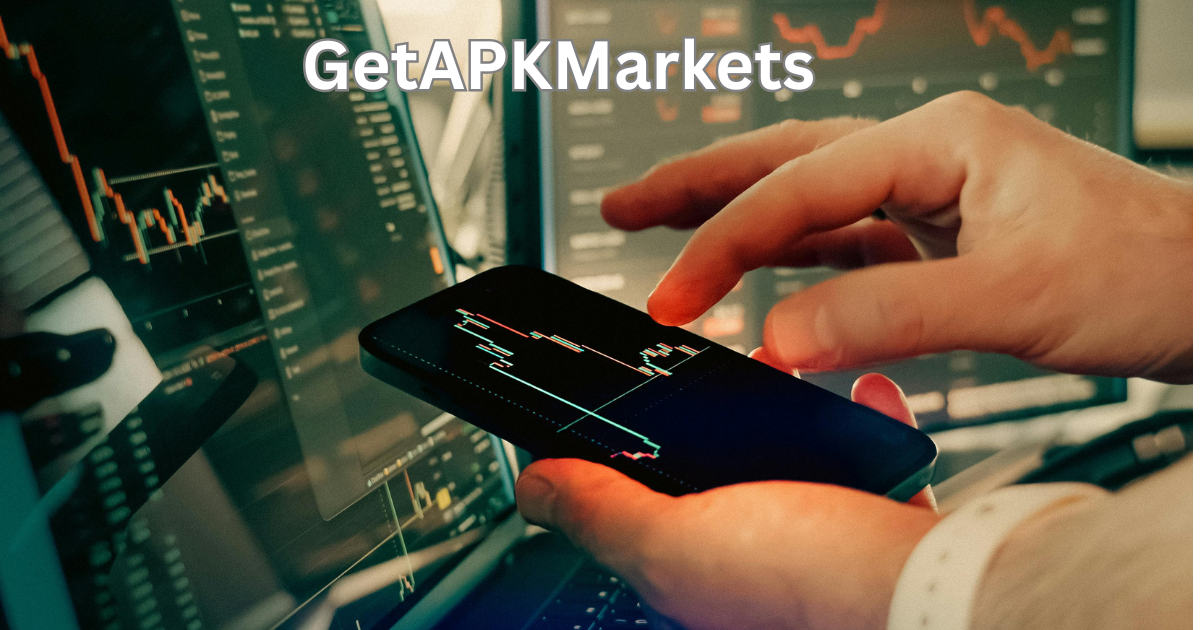 Alt Text: GetAPKMarkets app interface on Android device