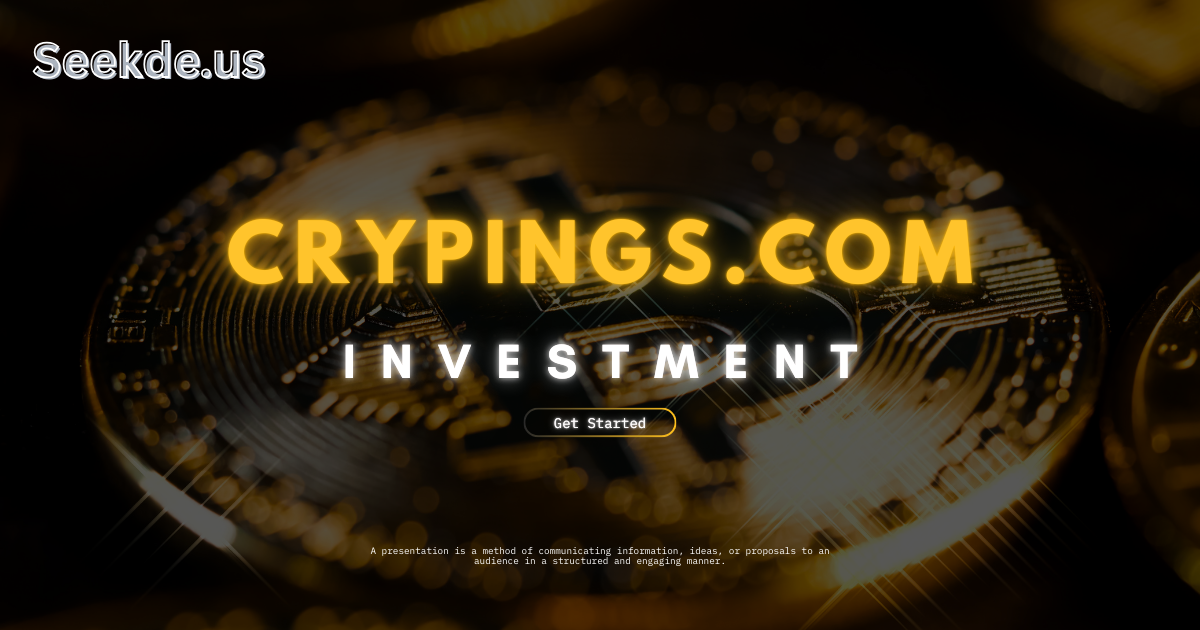 Crypings com platform overview showing cryptocurrency education and blockchain market insights